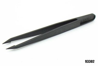 Schwarze statische Antipinzetten-wirtschaftliche 933 Reihe flache Spitzen-scharfer Punkt-ganz verfügbar