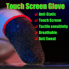 Breathable Gamecontroller Finger Sleeve For Pubg schwitzte Beweis-nicht Kratzer