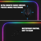800*300*4mm bunte LED RGB Mausunterlage-wasserdichte drahtlose Gebührenspiel-Mausunterlagen