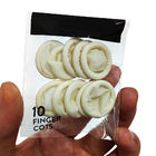 10pc Latex Finger Cots Natur Latex Einweg-Finger-Sleeve für industrielle Verwendung