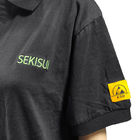 Reinraum Sicherheit Arbeit Tragen Sie Baumwolle Kohlenstofffaser ESD Anti-statische Polo-T-Shirt