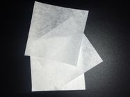 Weißer Polyester-Mischungs-Messer-Schnitt des Cleanroom-fusselfreien Stoff-55% der Zellulose-45%