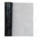 Schwarzes/klares Druck-ESD-Gitter-Vorhang statisches PVC-Antiblatt mit Kohlenstoff-Linien