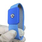 Blaue Antischnellorange des ESD-Gewebe-Handgelenk-statische Band-4MM und viele Farben verfügbar