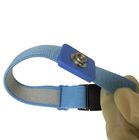 ISO/SGS justierbarer 4MM Verschluss elastischer statischer Handgelenk-Band Esd-AntiManschetten-