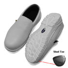 Antistatische weiße Stahl-Toe Breathable Safety Shoe ESD antistatische Schuhe Cleanroom ESD