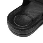 Cleanroom ESD-antistatische schwarze PU-Leder-Sandalen
