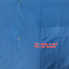 96 antistatischer Mantel des Polyester-4 des Kohlenstoff-3mm Diamond Fabric ESD