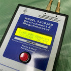 Gitter-Grün ESD des cleanroom-Labor2.5mm statische Antikittel mit der gleichen Farbkappe