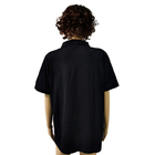 Leitfähige Faser schwarze Streifen ESD-T-Shirts Unisex-96% Baumwolle4%
