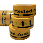 Esd-Schutzgebiet gelbes antistatisches warnendes Band PVCs industriell
