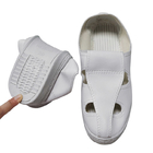Weiße staubfreie waschbare ESD-Sicherheits-Schuhe mit PVCantibeleg-Sohle