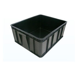 Schwarze ESD-Verpackungsmaterial-förderliche Behälter für Speicherstatische empfindliche Teile