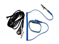 Leitfaser ESD-Armband Erdungsdraht-Anzug für ESD-Matte