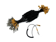 Schwarz Gelb 1,8 m ESD-Berdungskabel für Reinraum