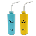 Gelbes Druck HDPE Plastik-antistatischer sicherer zugeführter Flaschen-industrieller Gebrauch ESD
