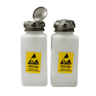 Antistatischer Alkohol-löslicher Zufuhr-Plastik ESD weißer chemischer Flaschen-200ml