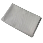 Grau 10mm streifen Kohlenstoff-Faser des Schwergewicht ESD-Polyester-Baumwollgewebe-65% des Polyester-1%