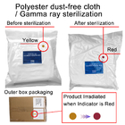 Gammabestrahltes Polyester Cleanroom-Abwischen für kritische sterile Umwelt