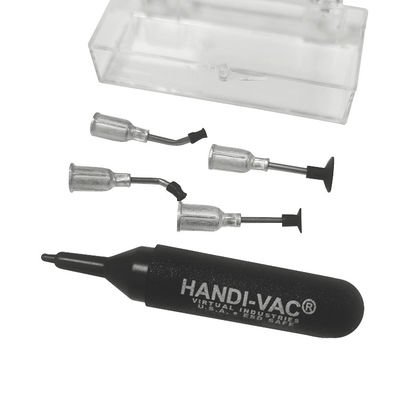 HANDI-VAC IC Vakuumsuction Schwarzer Mini Antistatischer ESD Vakuumstift mit 4 Saugkopf