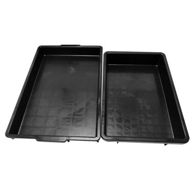 ESD-PCB-Träger Verdickter PP-Plastik-antistatischer Speicher-Träger Schwarzer ESD-Verpackung Blister