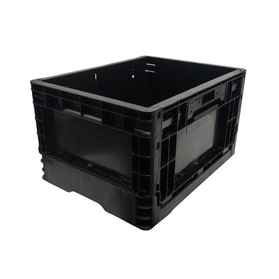 400*300*220MM schwarze, antistatische Klappkiste, Plastikumsatzkiste, Klappkiste