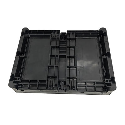 400*300*220MM schwarze, antistatische Klappkiste, Plastikumsatzkiste, Klappkiste