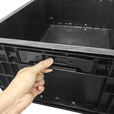 Faltbare elektronische Komponenten Behälterbox Antistatische Box Behälter Paletten Plastik-PCB-ESD-Speicherbox