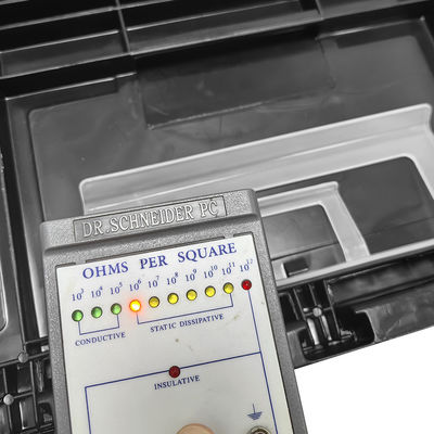 Faltbare elektronische Komponenten Behälterbox Antistatische Box Behälter Paletten Plastik-PCB-ESD-Speicherbox