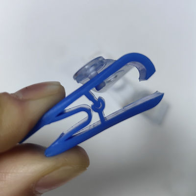 Exklusive Blau-Weiß-Kennzeichen-Halter-Clip Plastik-Hängeklip