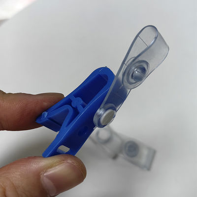 Exklusive Blau-Weiß-Kennzeichen-Halter-Clip Plastik-Hängeklip