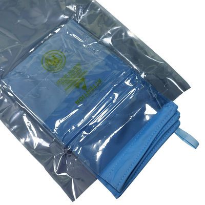 Hochabsorbierbares, wiederverwendbares, waschbares, Lintfreies Reinraumbeschirm, Mikrofaserkleidung, Reinraumbeschirm, ESD-Taschen für das Labor