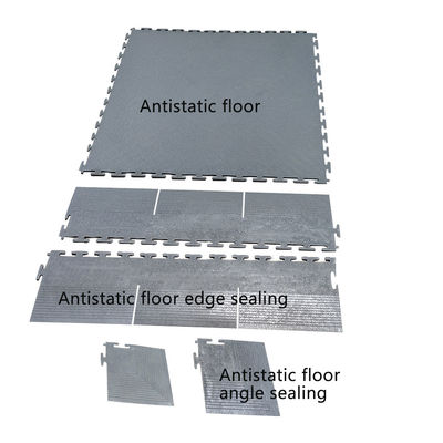 ESD-PVC-Bodenfliesen mit Verriegelung ESD-Bodenmatte