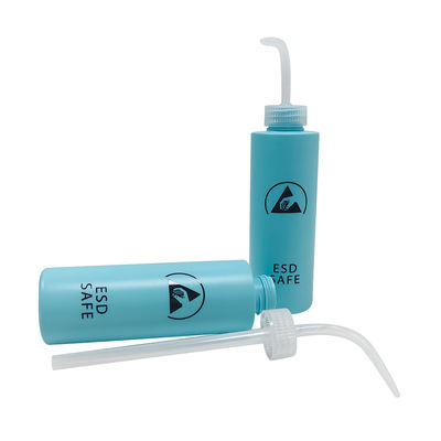500 ml ESD Antistatische Waschflasche Kunststoff-Squeeze-TypAlkohol-Dispenser Anti-statischer Klebe-Dispenser für den ESD-Sicherbereich