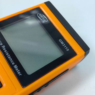 GM3110 Oberflächenwiderstandstester Hochpräzisions-Portable Isolationswiderstandstester Elektrostatischer Detektor