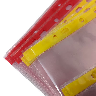 11 Löcher Rosa oder Gelb Reinraum Aktenbeutel A4 A3 Staubfreier ESD-Anti-statischer Dokumentenbeutel