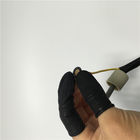 Schwarzer bequemer statischer Handschuh-Latex-Finger-Antischutz-glatte Oberfläche