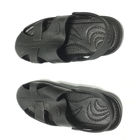 Statische zerstreuende Schuh-sicheres Sandale-Toe Protected Blue Black White SPU-Oberleder