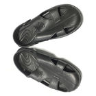 Statische zerstreuende Schuh-sicheres Sandale-Toe Protected Blue Black White SPU-Oberleder