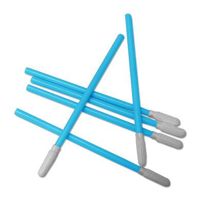 PS743 Reinigungsgrenze Reinraumspülungen Stick PP Griff Polyester Tipp Industrie Reinraumspülungen