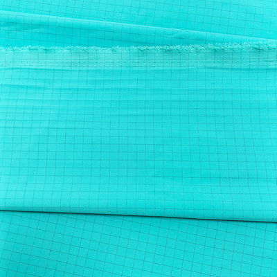 ESD Antistatisches 7mm Gittergewebe 98% Polyester+2% leitfähiges Kohlenstoffgewebe für ESD-Kleidung