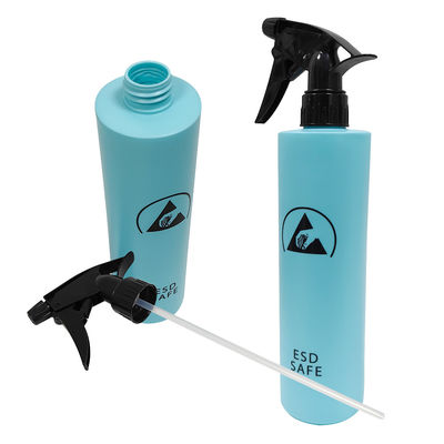 500 ml Anti-statische blaue Plastik-Sprühflasche Waschbare ESD-Daschflasche