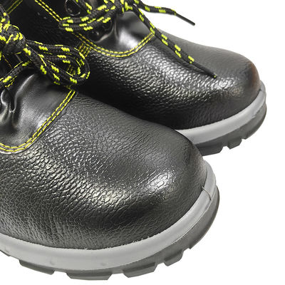 Männer schwarze Schuhen gegen Zerstörung, gegen Piercing, Sicherheitsschuhe aus Stahl, Schutzschuhe gegen Säure und Alkali, Arbeitsschuhe