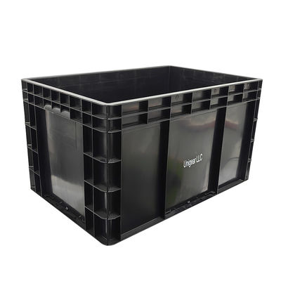600*400*230mm Schwarze ESD Antistatische Kunststoffbox Elektronische Teile Box Antistatische Box für die Elektronikindustrie