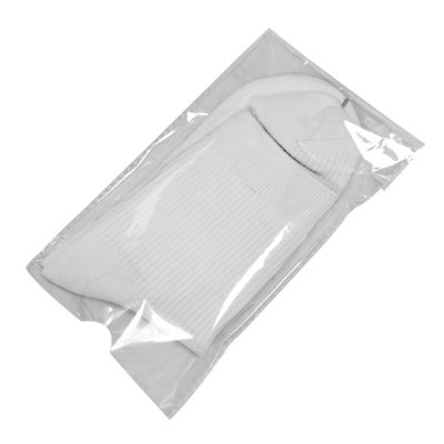 Hochwertige weiße Staubfreie Baumwolle Schweiß absorbierende antibakterielle Socken Reinraumsocken mit elastischem Verschluss