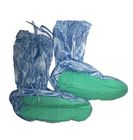 PVC punktierte die langärmligen elektrostatischen zerstreuenden Schuhe, die mit Bindungen waschbar sind