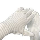 Material-Polyester-Zwischenlagen-Kohlenstoff-Faden statische Antihandschuhe ESD strickte sicherer
