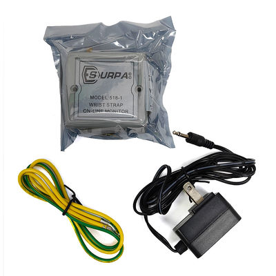 Authentische SURPA 518-1 Elektrostatischer Ring Online Monitor Anti-statische Armband Alarm Erdungsmonitor