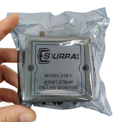 Authentische SURPA 518-1 Elektrostatischer Ring Online Monitor Anti-statische Armband Alarm Erdungsmonitor