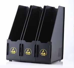 Dauerhafter sicherer Stehsammler-Halter ESD mit 1/2/3 Fächer